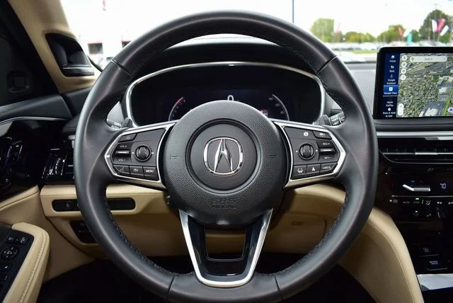 Used 2025 Majestic Black Pearl Acura SH-AWD TECH image 40