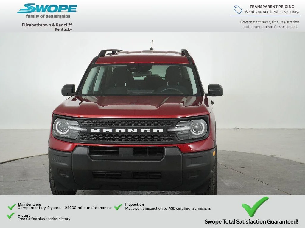 New 2026 Ruby Red Metallic Tinted Clearcoat Ford Big Bend® image 12