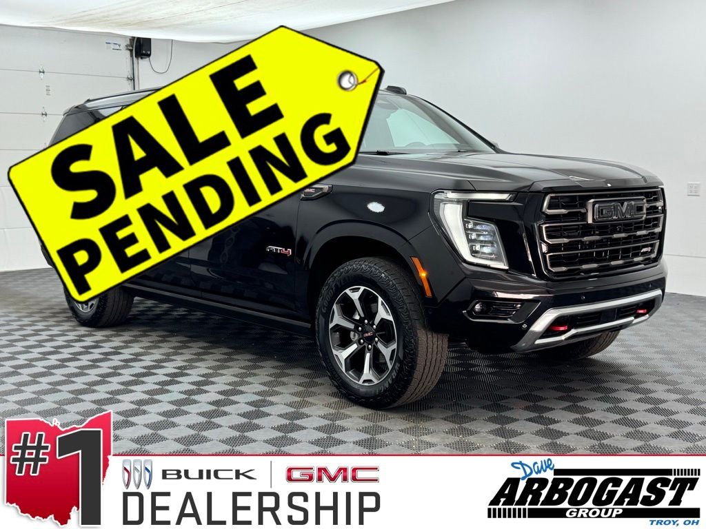 Used 2025 Onyx Black GMC AT4 Ultimate image 1