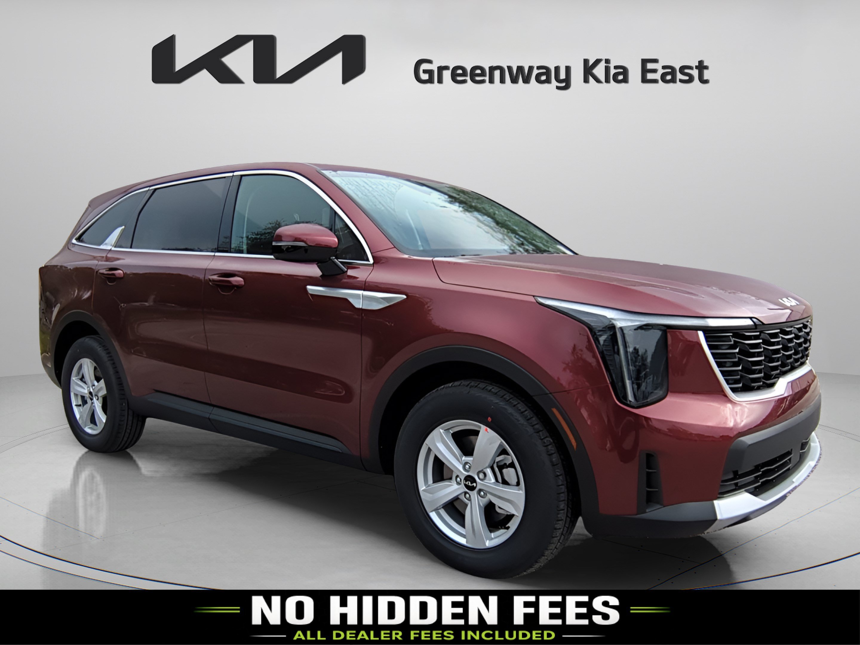 Certified Used 2025 Dawning Red Kia LX image 1