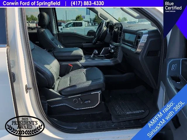 Certified Used 2022 Star White Ford Lariat image 15