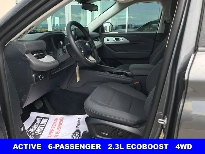 New 2026 Carbonized Gray Metallic Ford Active image 5