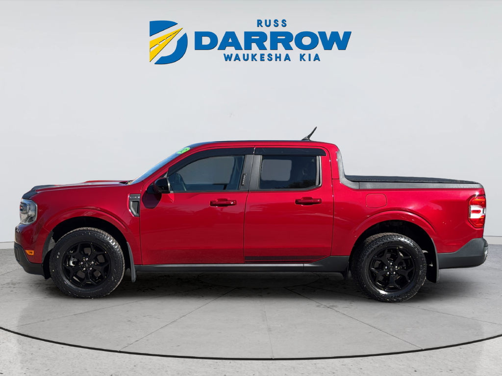Used 2022 Red Ford Lariat image 2