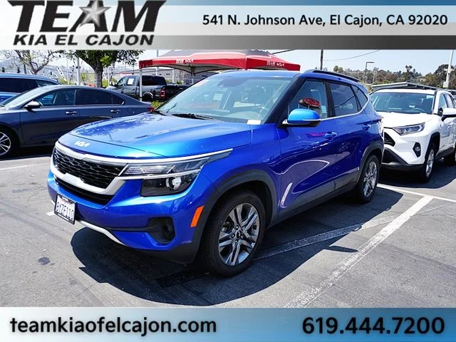 Used 2022 Blue Kia S image 1
