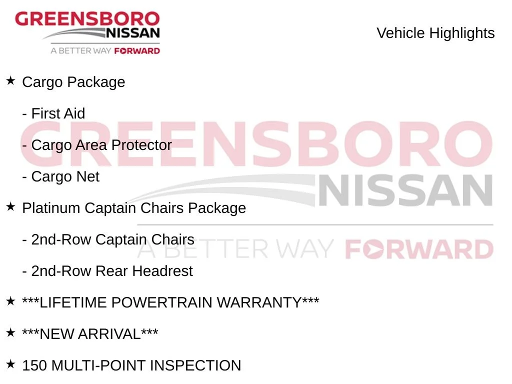 Used 2025 White Nissan Platinum image 9