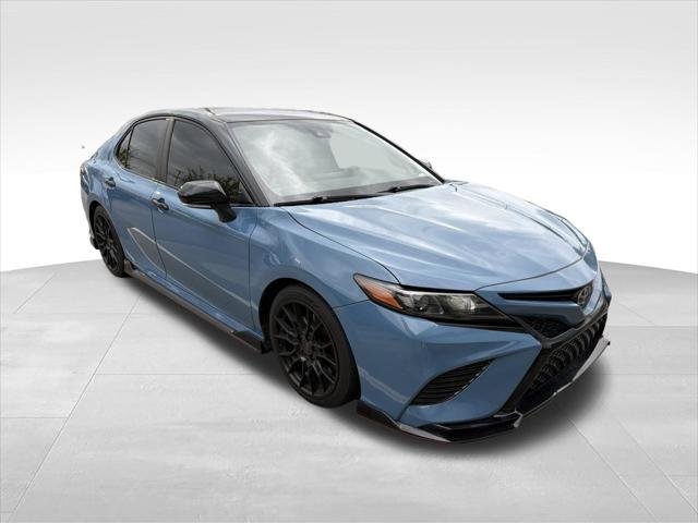 Certified Used 2022 CAVALRY BLUE W/BLK Toyota TRD V6 image 3