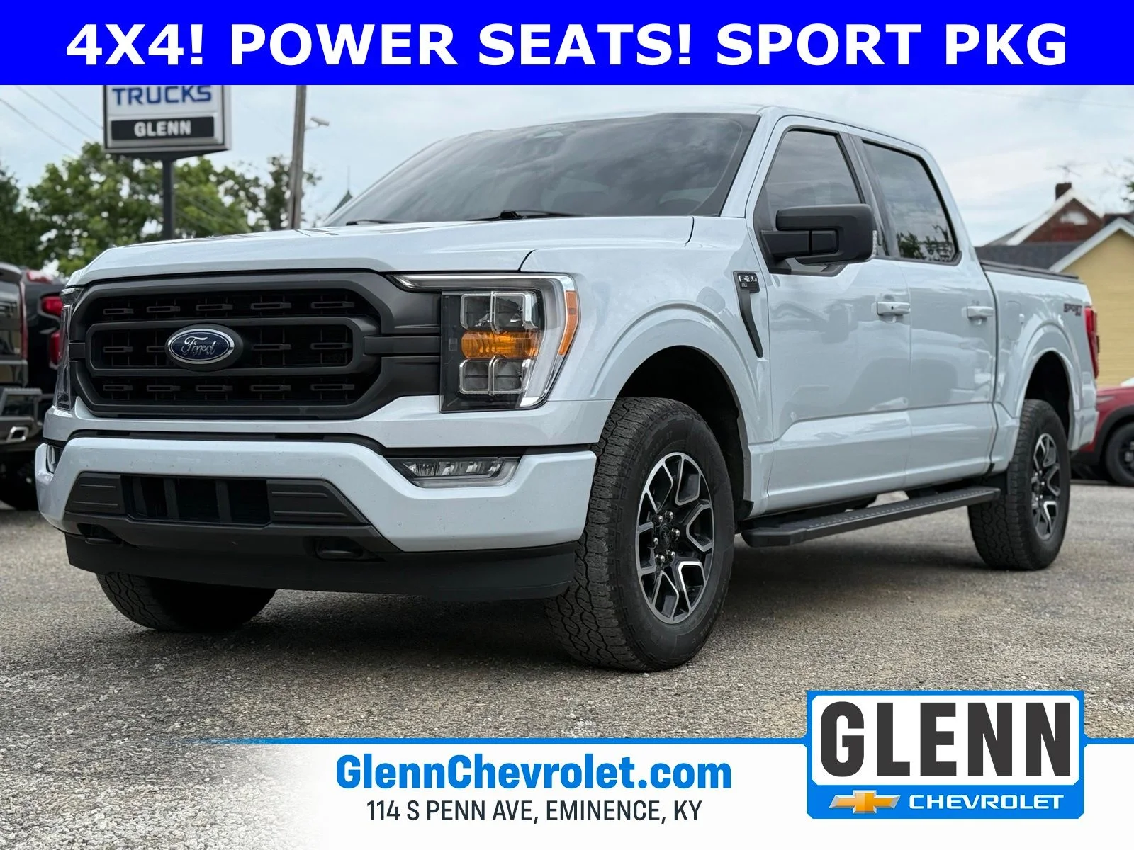 Used 2022 White Ford XLT image 1