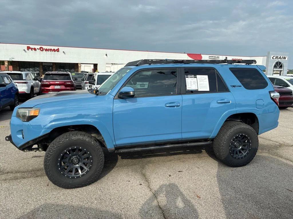 Used 2018 Blue Toyota TRD Pro image 9