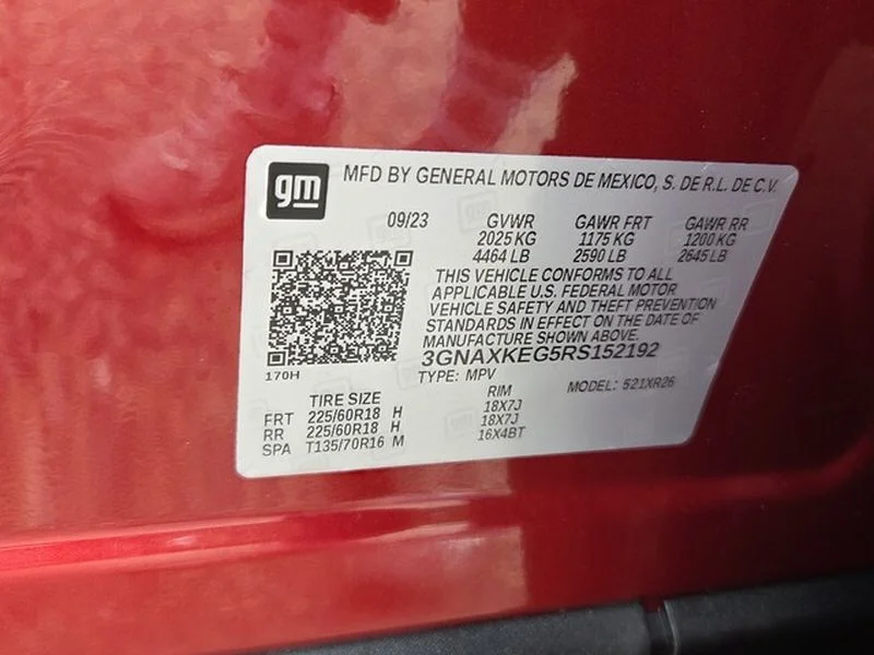 Used 2024 Radiant Red Chevrolet LT image 7