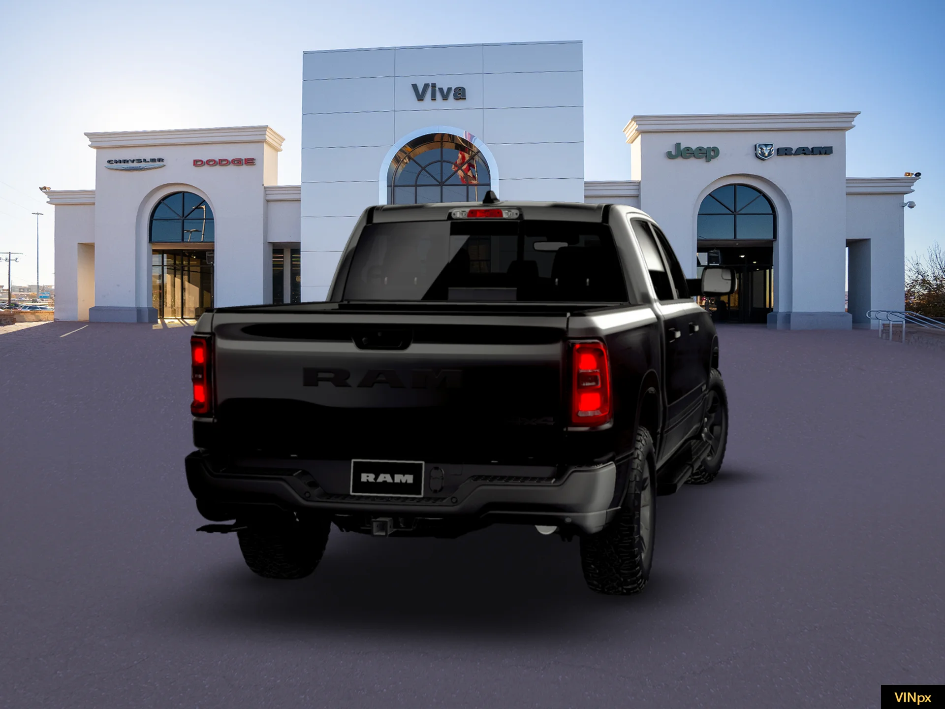New 2026 Diamond Black Crystal Pearl-Coat Exterior Paint RAM  image 14