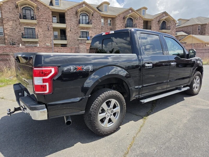 Used 2020 BLACK FORD XLT 4WD SUPERCREW 5.5