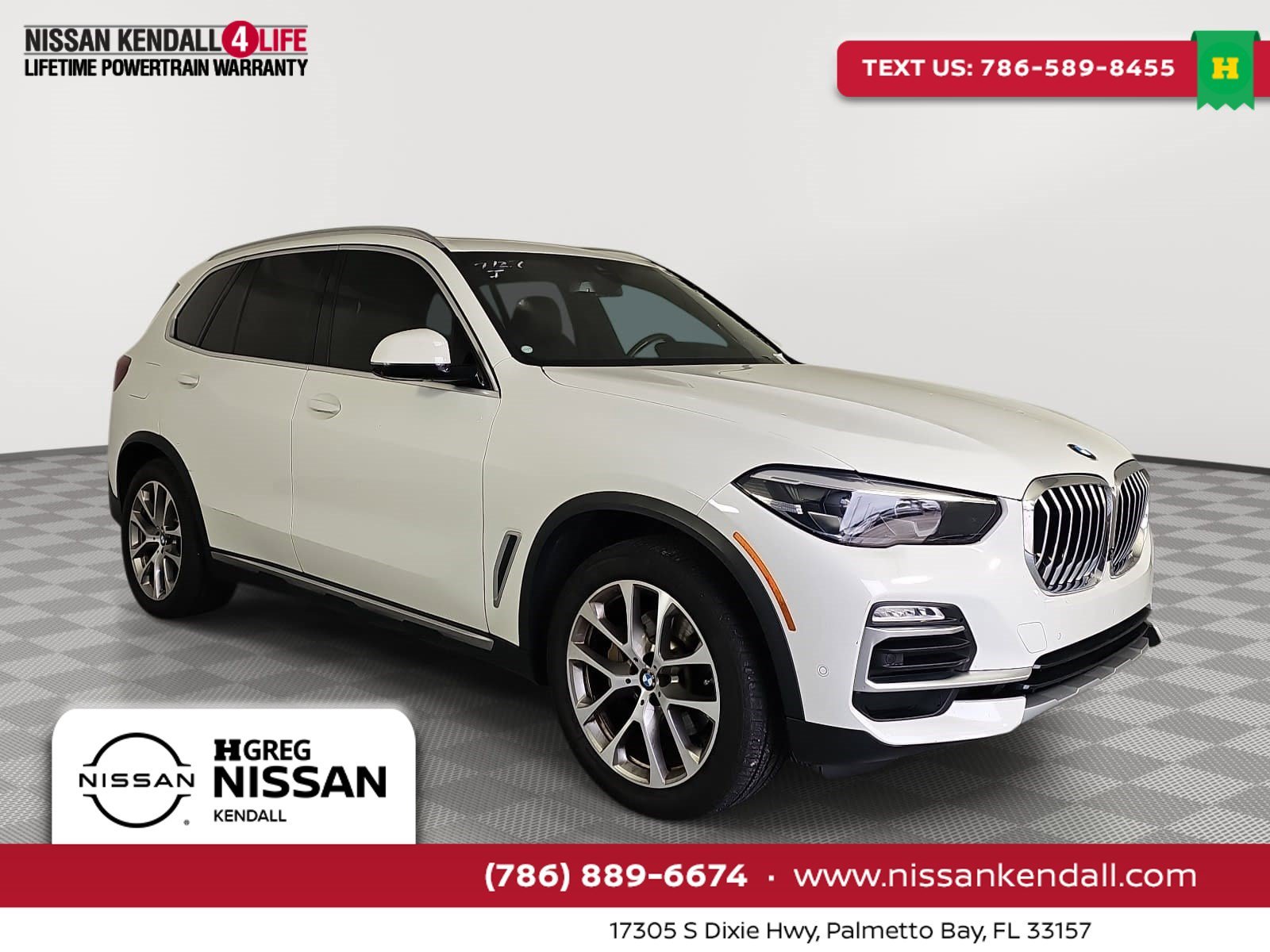 Used 2021 White BMW xDrive40i image 1