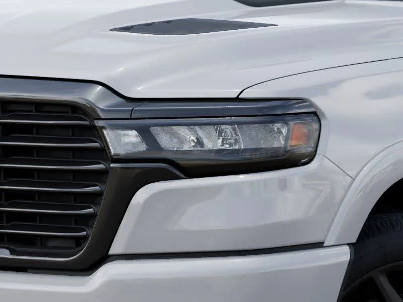 New 2026 Bright White Clear-Coat Exterior Paint RAM Laramie image 10