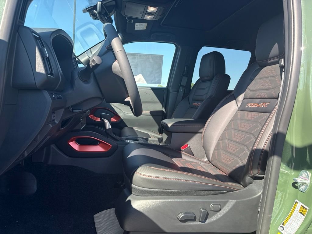 New 2026 Tactical Green Metallic Nissan Crew Cab PRO-4X® Long Bed image 11