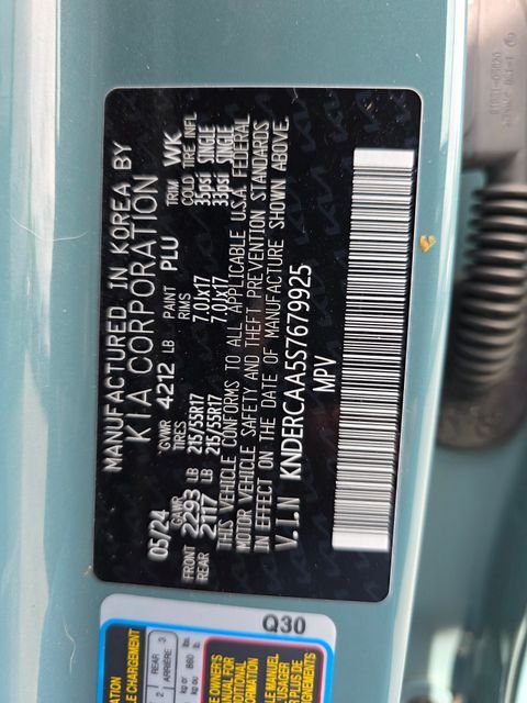 Used 2025 Blue Kia EX image 30