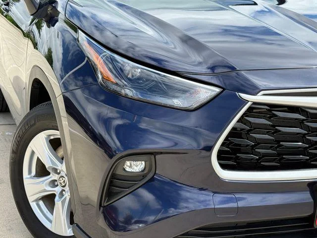 Certified Used 2025 DK. BLUE MC. Toyota LE image 3