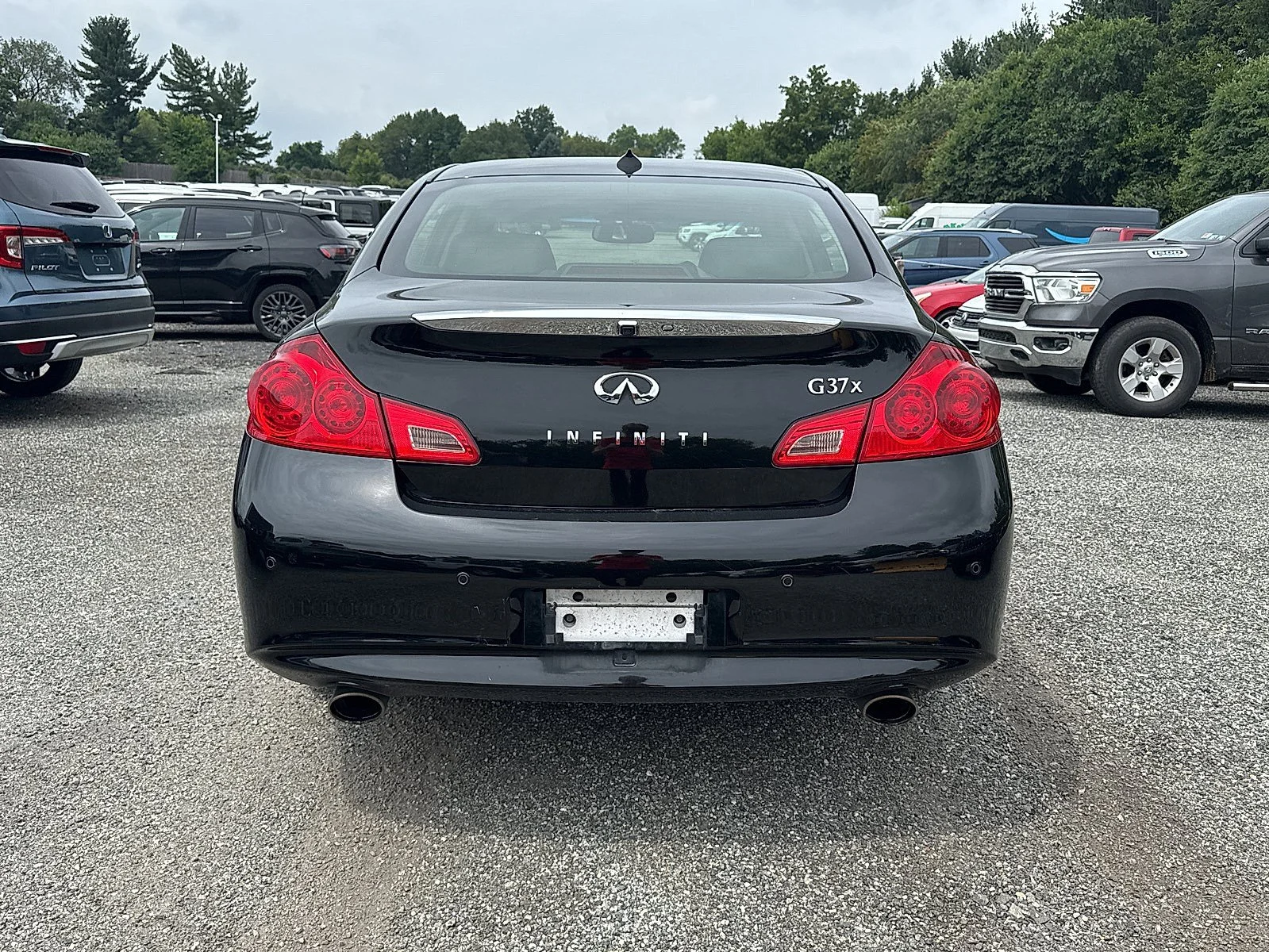Used 2012 Black Obsidian INFINITI x image 6