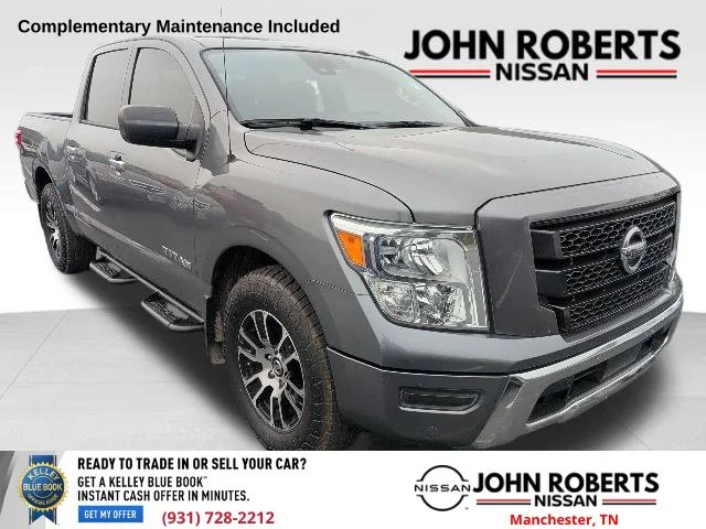 Used 2021 Gray Nissan SV image 1