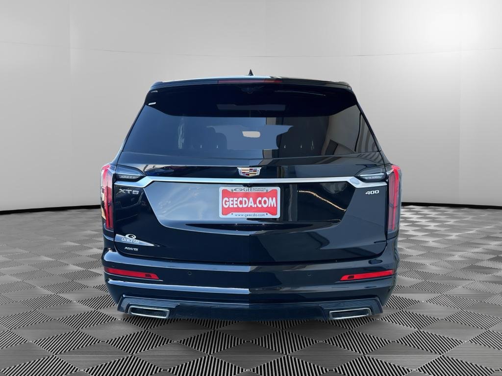 Used 2023 Stellar Black Metallic Cadillac AWD Sport image 5