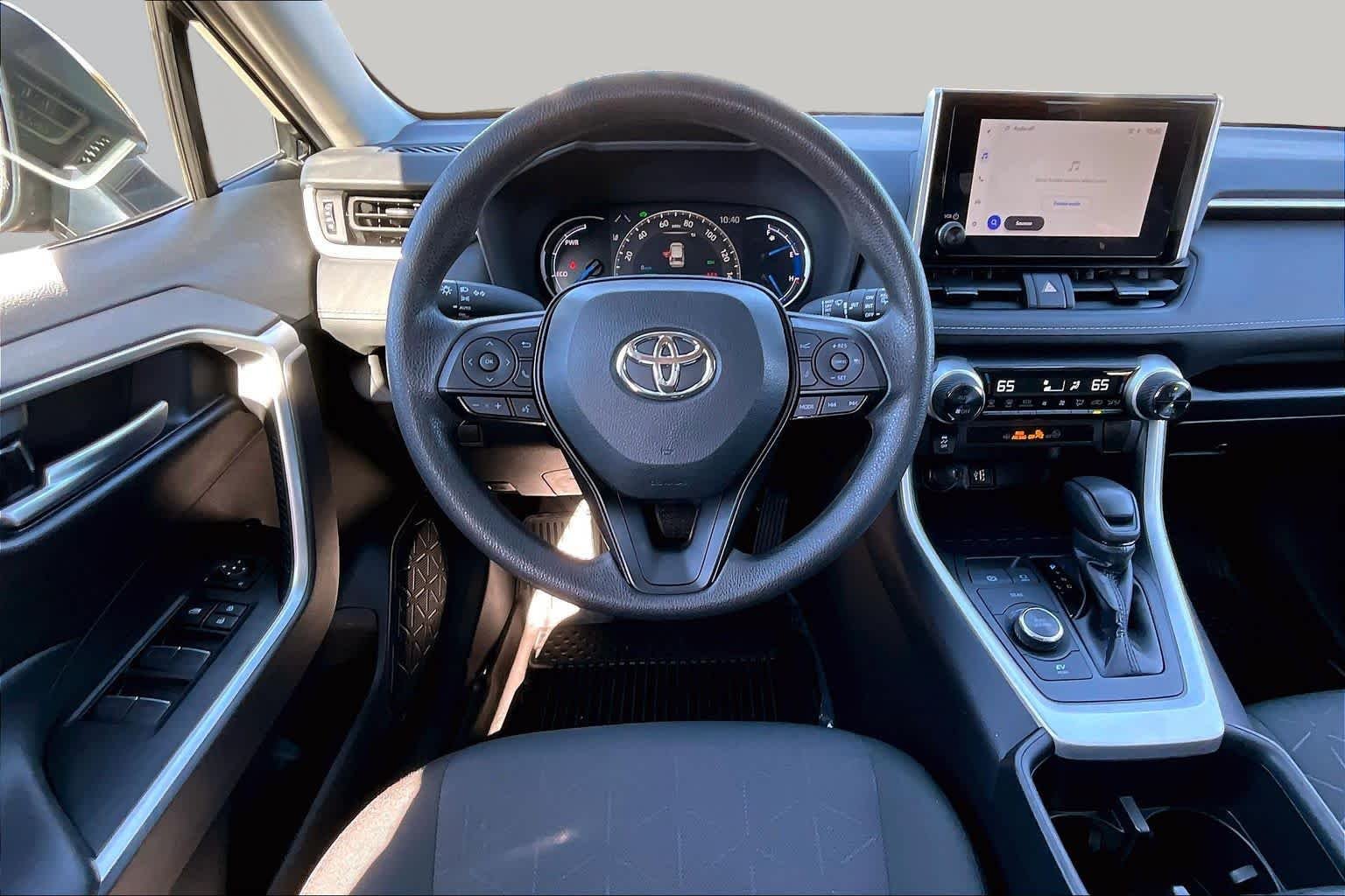 Certified Used 2025 Midnight Black Metallic Toyota Hybrid XLE image 5