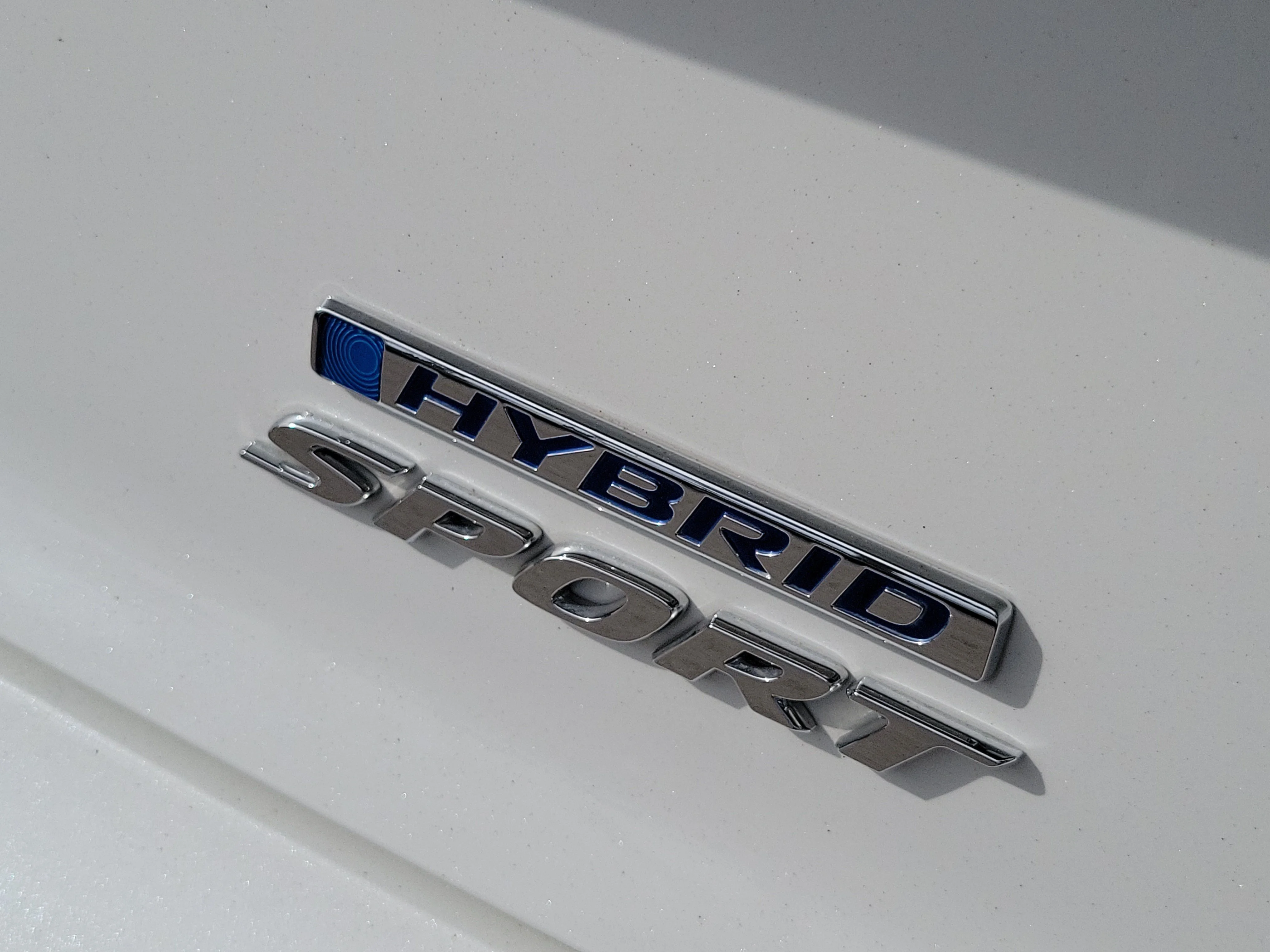 Used 2024 Platinum White Pearl Honda HYBRID SPORT image 6