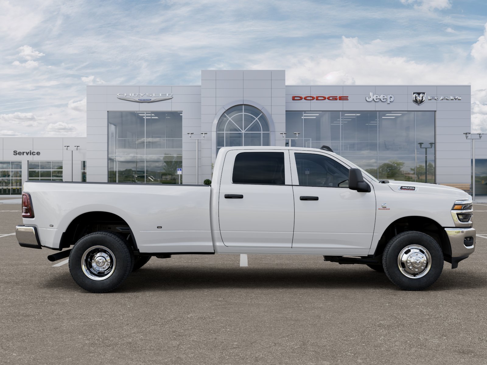 New 2026 Bright White Clear-Coat Exterior Paint RAM Tradesman image 44