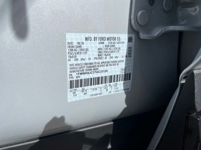 New 2026 Space White Metallic Ford Tremor® image 14