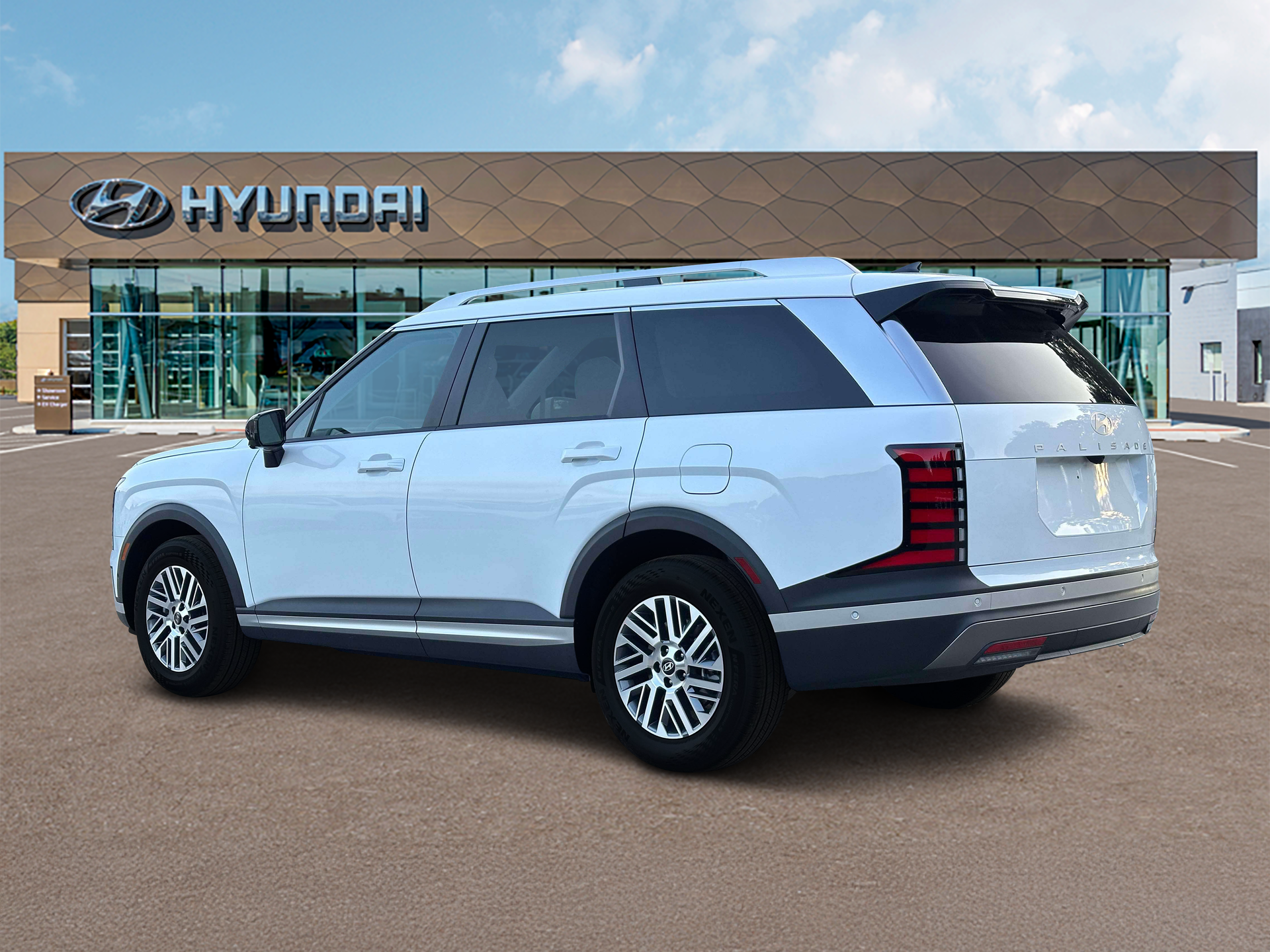 New 2027 White Hyundai SEL Premium AWD image 4