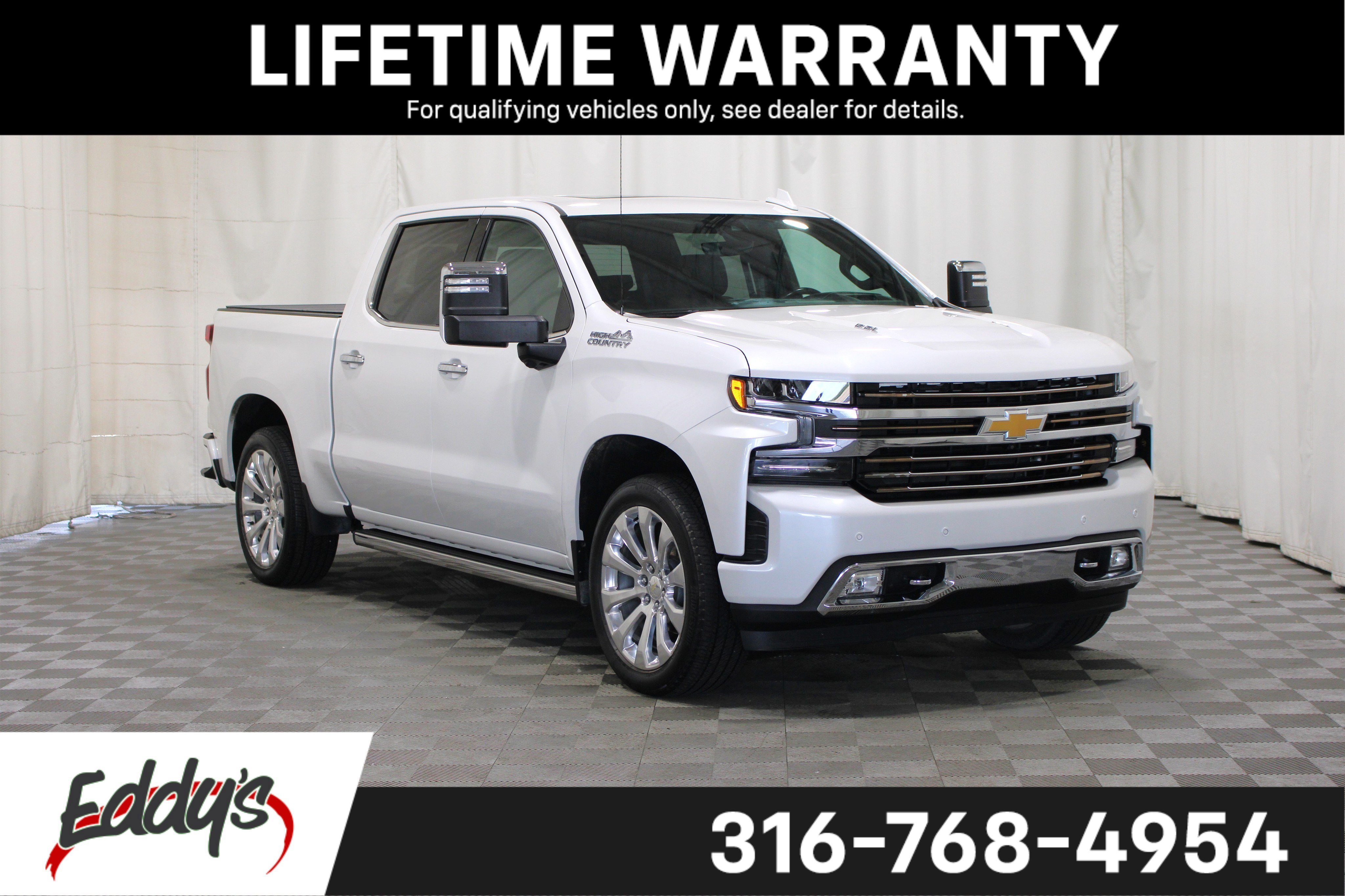 Used 2020 Iridescent Pearl Tricoat Chevrolet High Country image 1
