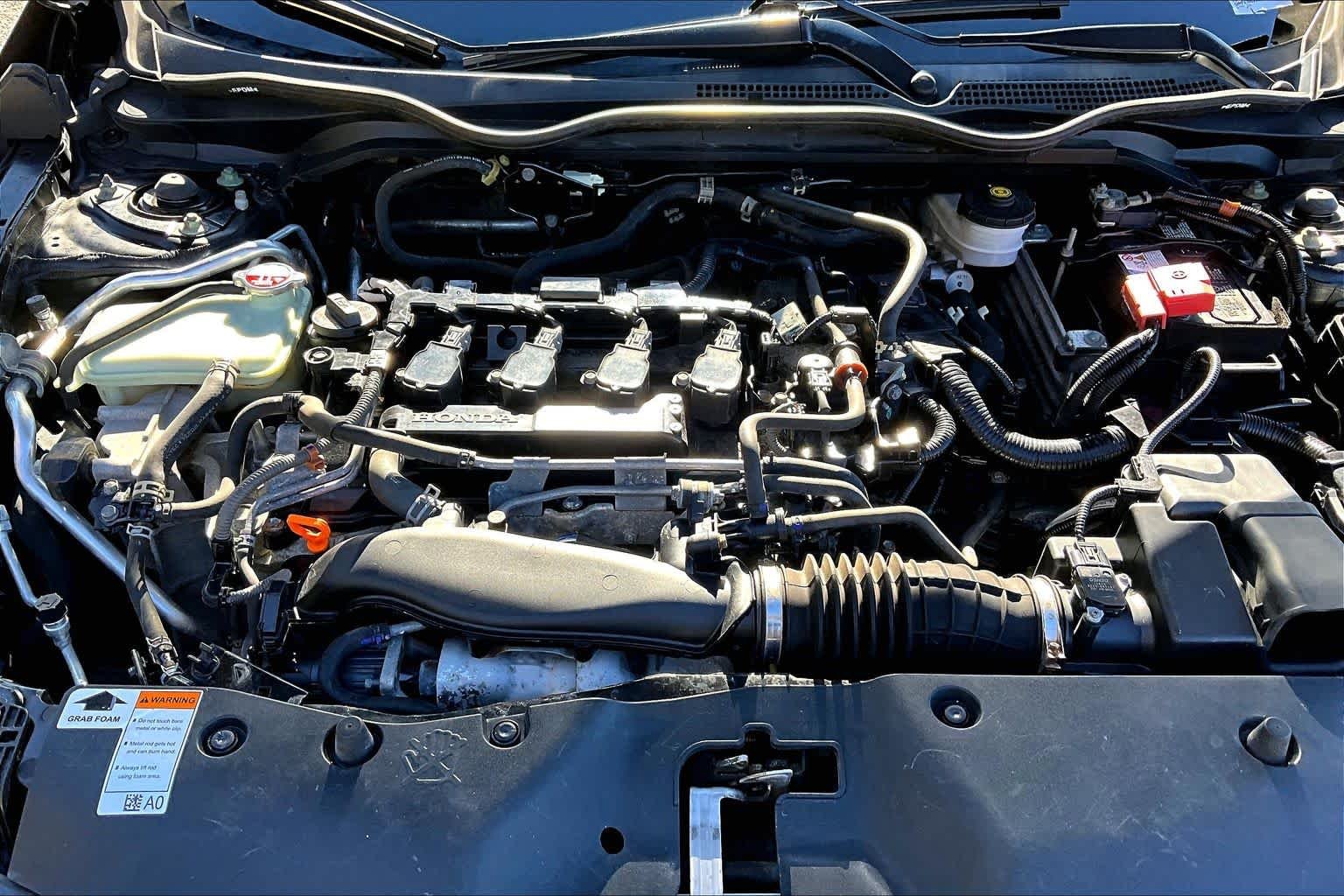 Used 2018 Crystal Black Pearl Honda EX image 30