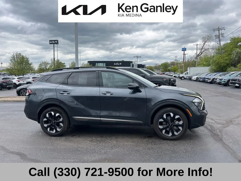 Certified Used 2023 Gray Kia X-Line image 8