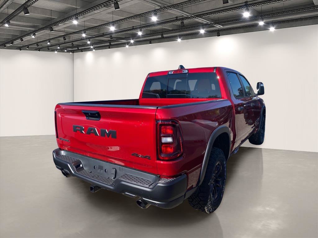 New 2026 Molten Red Pearl-Coat Exterior Paint RAM Rebel image 4