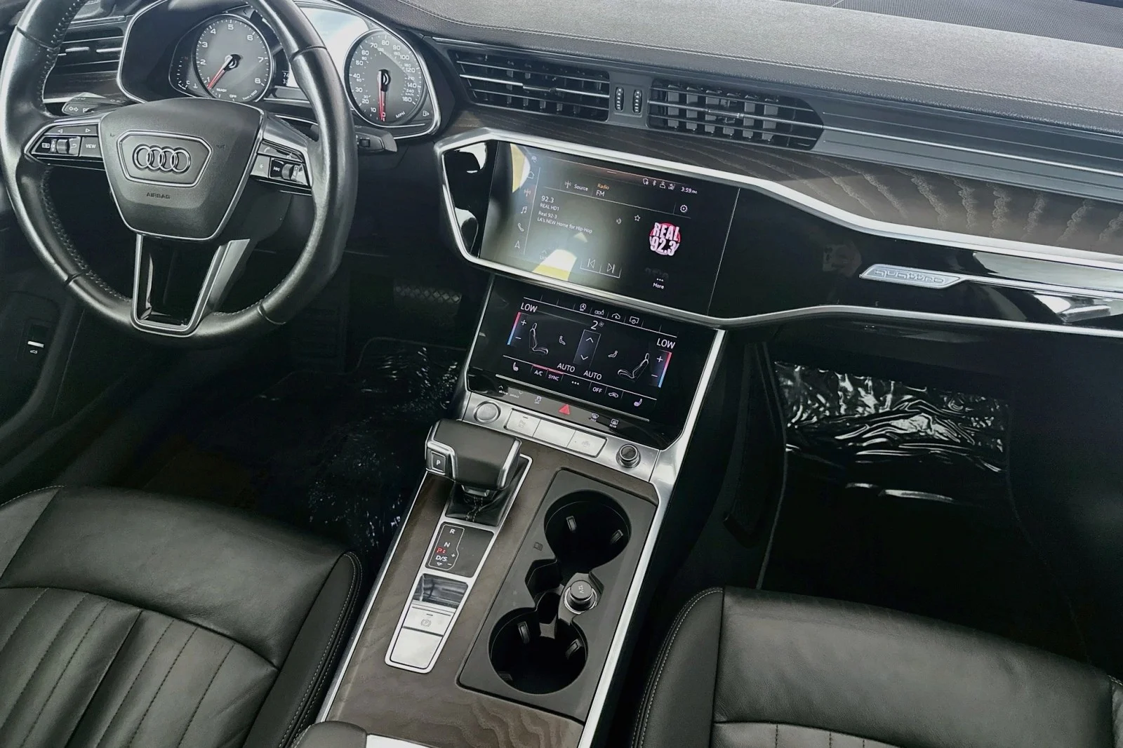Used 2019 Firmament Blue Metallic Audi Premium image 6