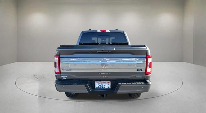 Used 2021 Gray Ford Platinum image 3