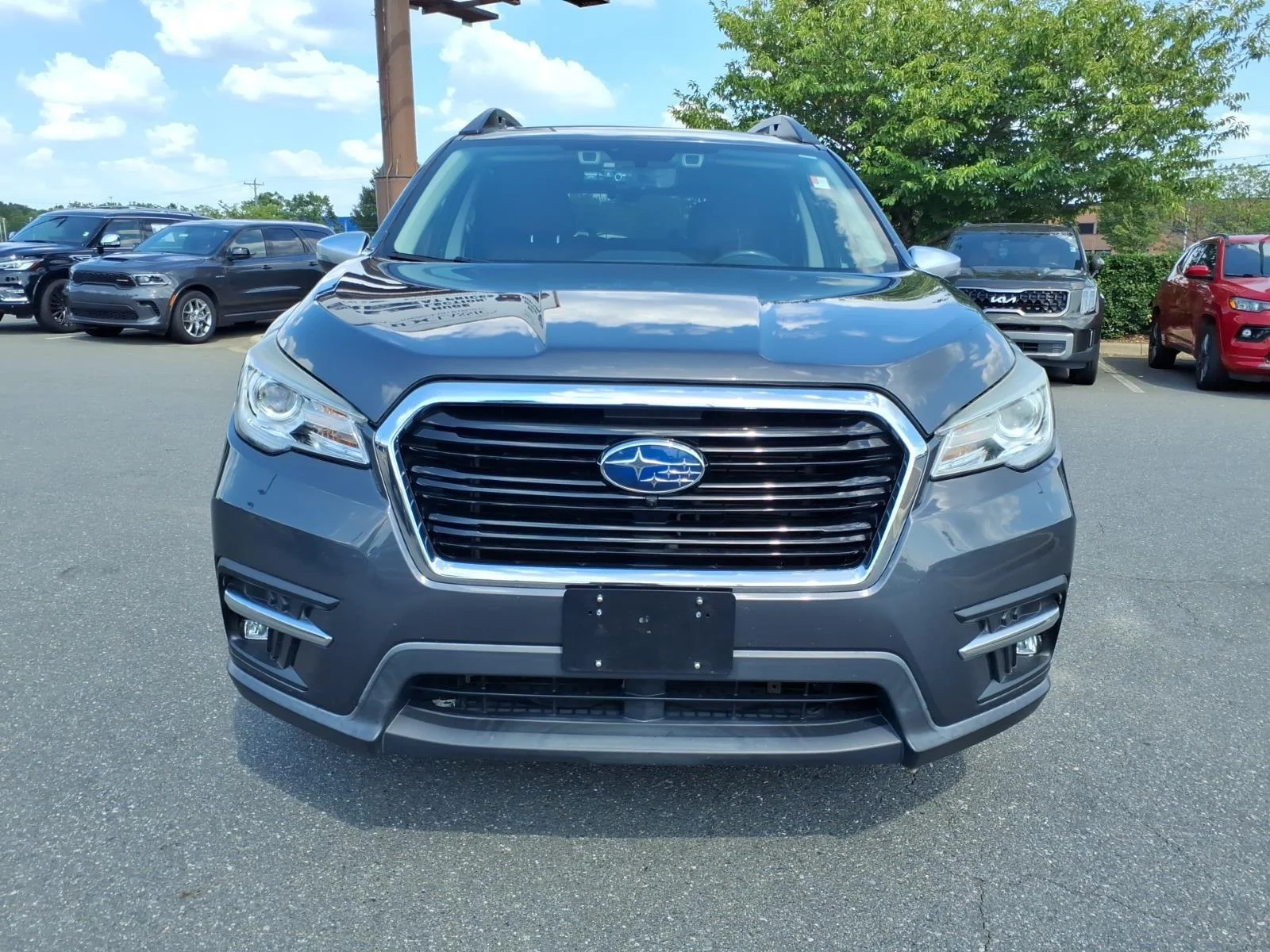 Used 2019 Magnetite Gray Metallic Subaru Touring image 13