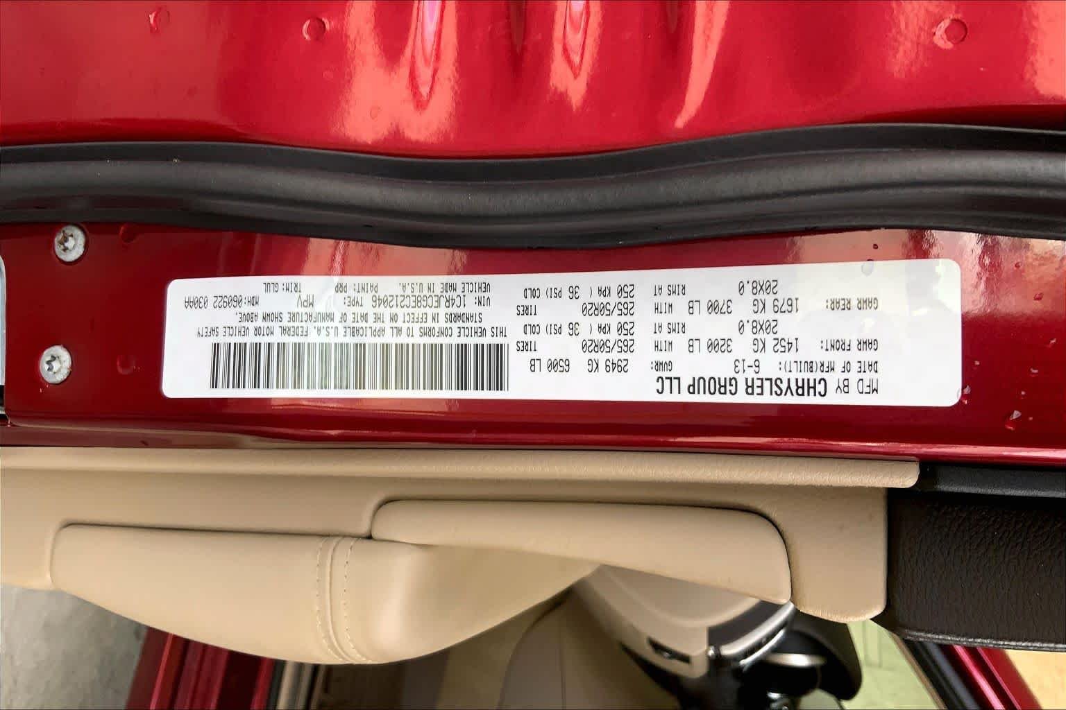 Used 2014 Deep Cherry Red Crystal Pearlcoat Jeep Overland image 31
