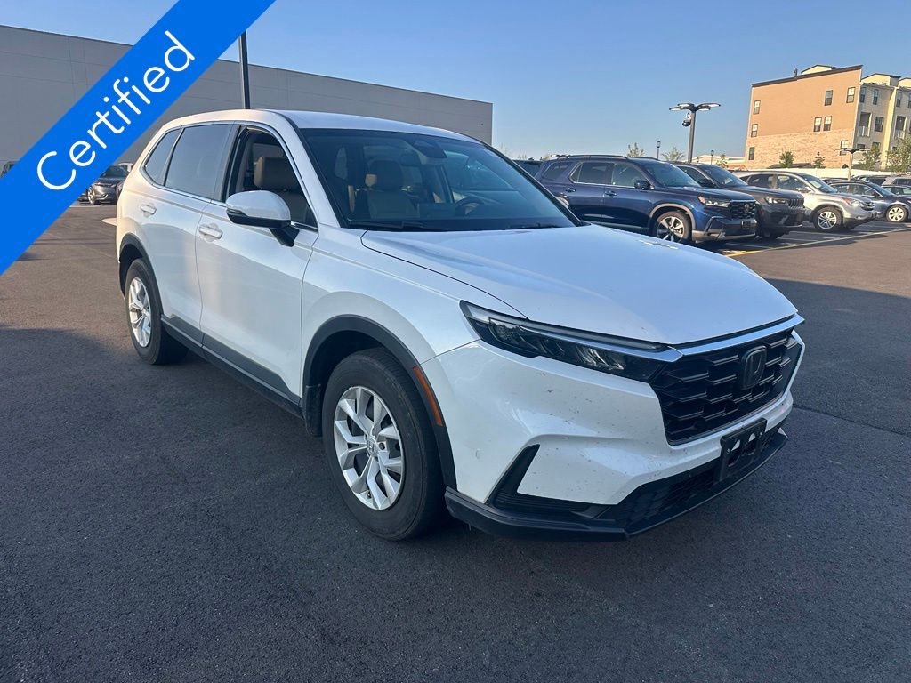 Certified Used 2025 Platinum White Pearl Honda LX image 3