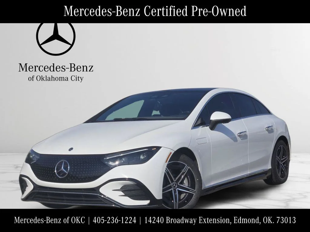 Certified Used 2023 Polar White Mercedes-Benz 350 Sedan image 1