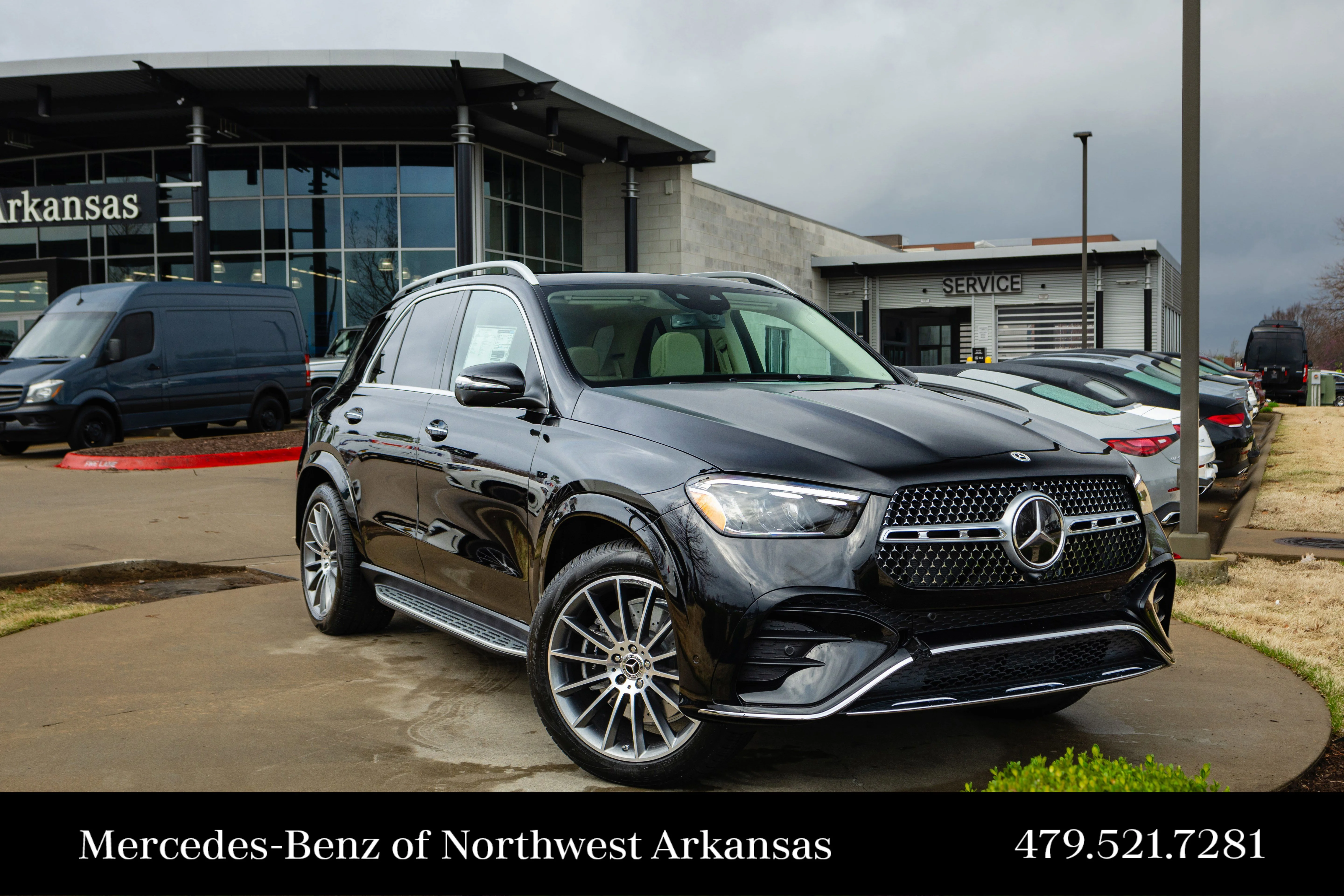 Used 2026 Obsidian Black Mercedes-Benz GLE 450 image 1
