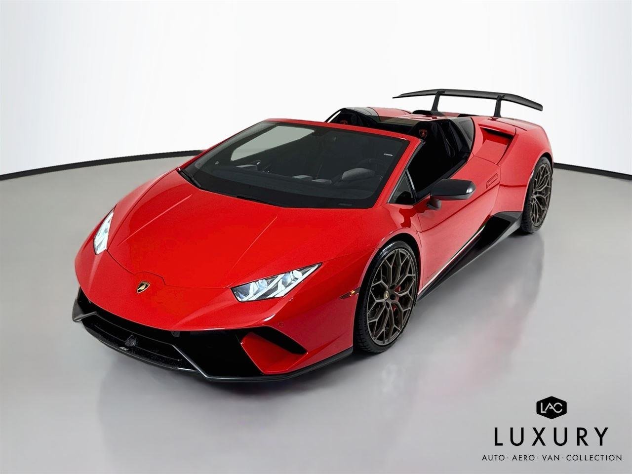 Used 2018 Rosso Mars Metallic Lamborghini Performante | RYFT Exhaust | Narvi 20