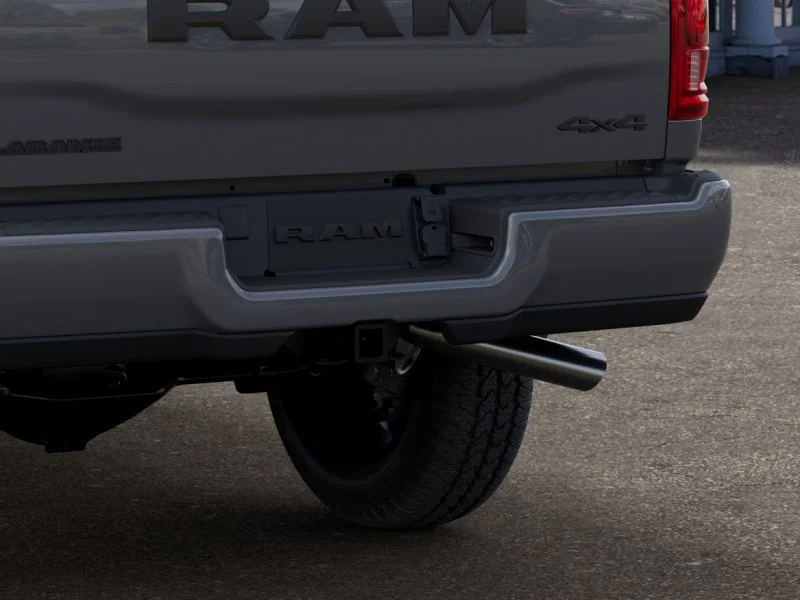 New 2027 Ceramic Gray Clear-Coat Exterior Paint RAM Laramie 4x4 Crew Cab 6