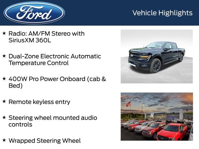 New 2026 Antimatter Blue Metallic Ford XLT image 8