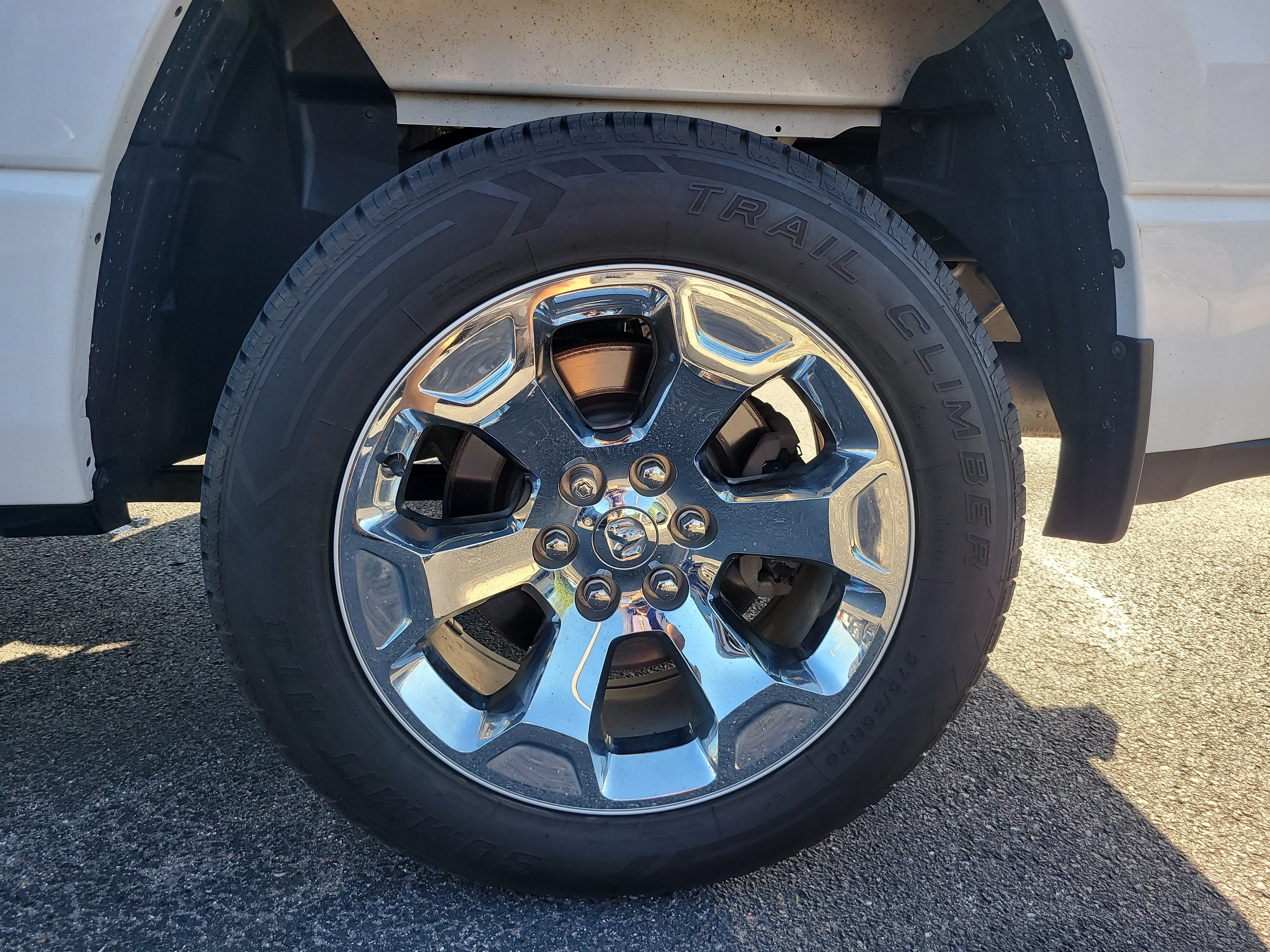 Used 2022 Bright White Clearcoat Ram Big Horn image 9