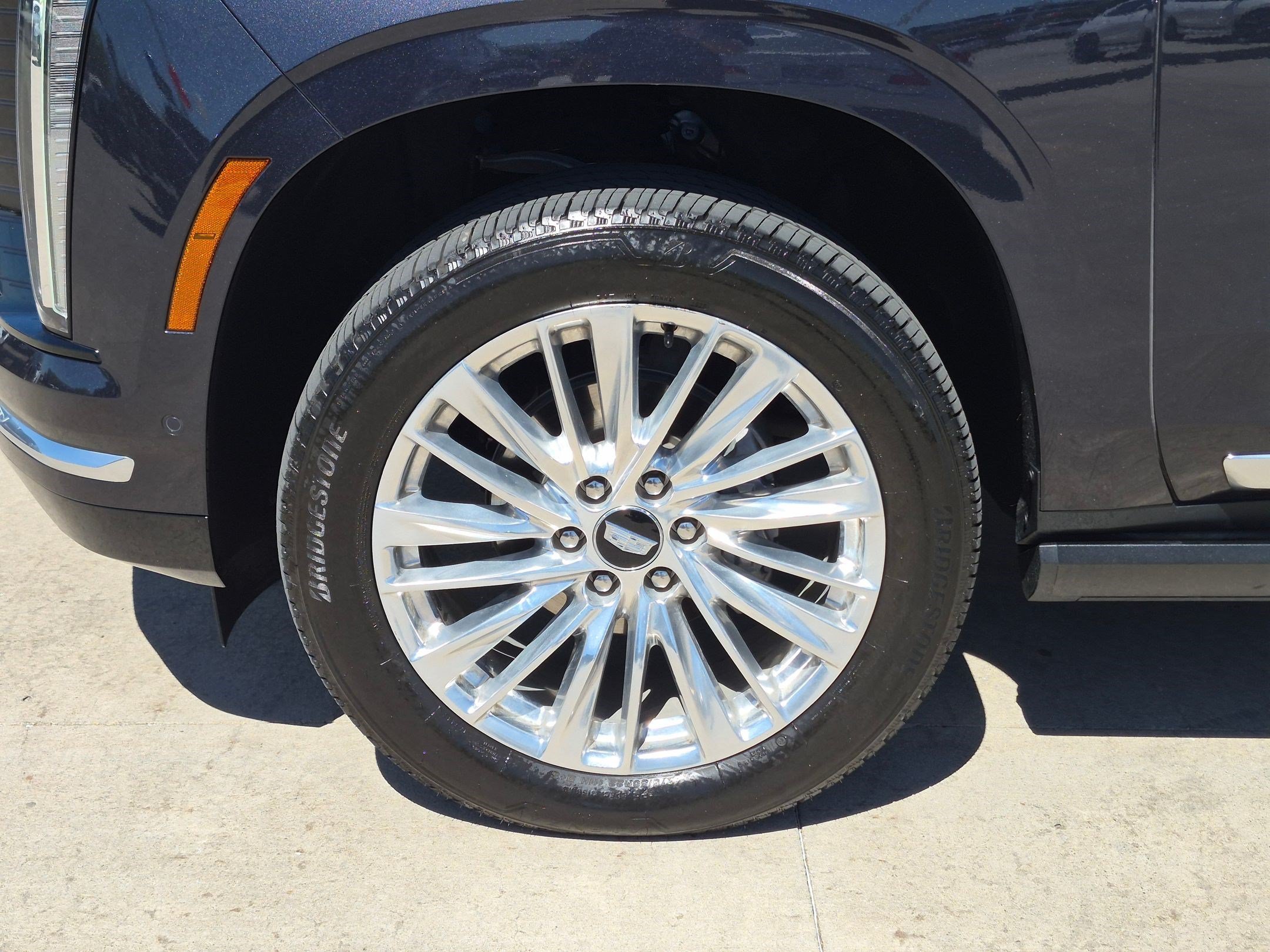 Used 2025 Galactic Gray Metallic Cadillac Premium Luxury image 11