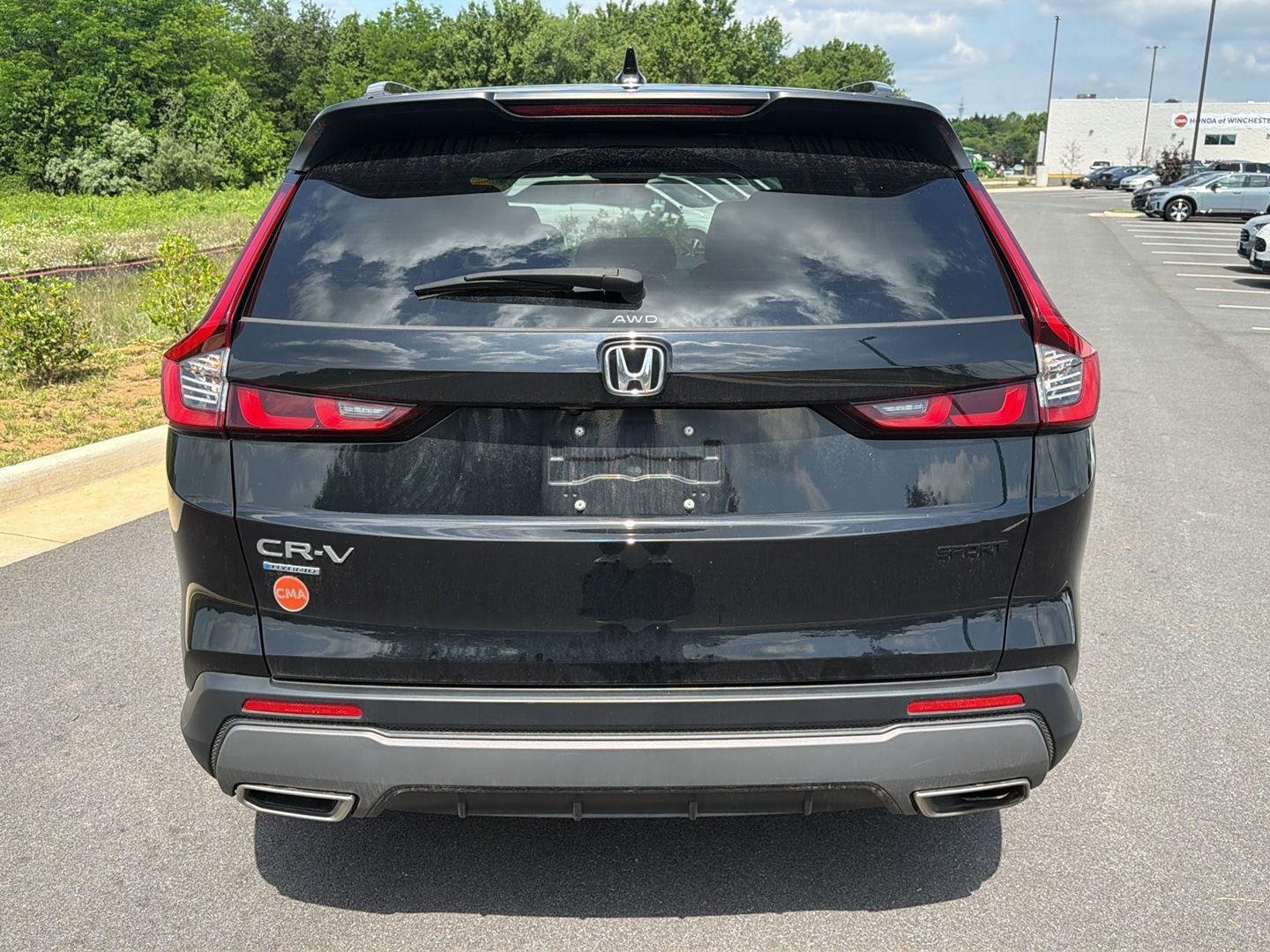 Used 2024 Crystal Black Pearl Honda Sport image 2