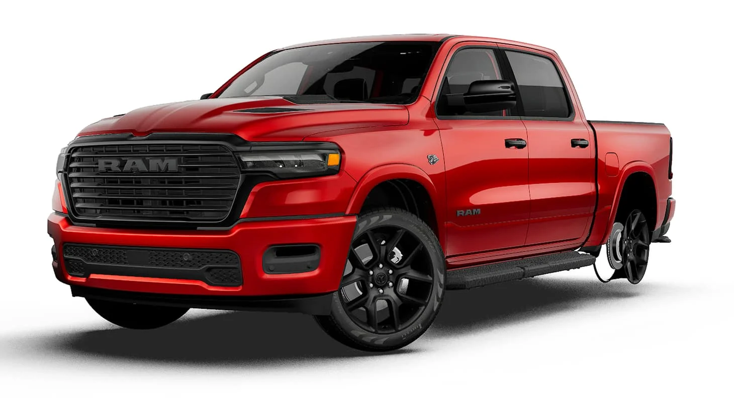 New 2027 Molten Red Pearl-Coat Exterior Paint RAM LARAMIE image 1