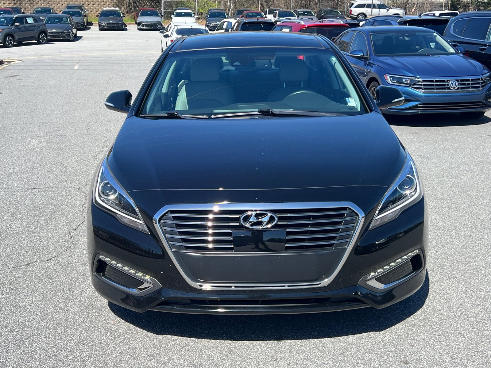 Used 2016 Hyundai Sonata Hybrid Limited with VIN KMHE34L18GA020019 for sale in Marietta, GA