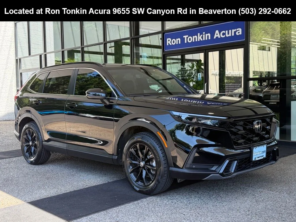 Used 2025 Crystal Black Pearl Honda Sport-L image 1