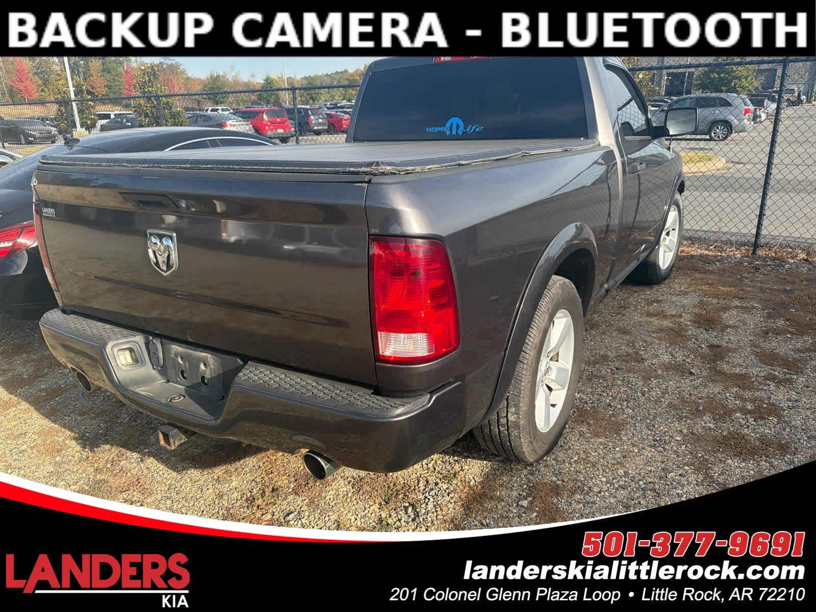Used 2015 Granite Crystal Metallic Clearcoat Ram Express image 1