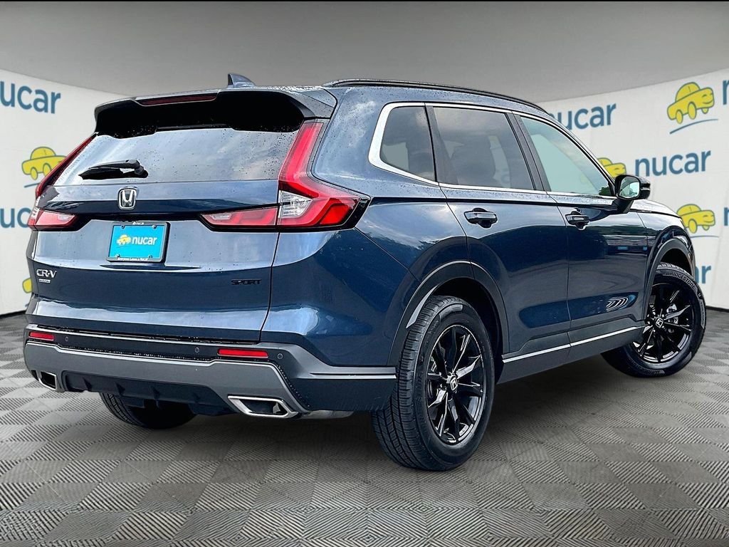 Used 2024 Blue Metallic Honda Sport-L image 6
